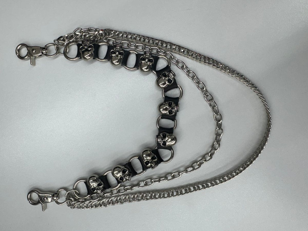 DRUNZ SKELETON METAL WALLET CHAIN