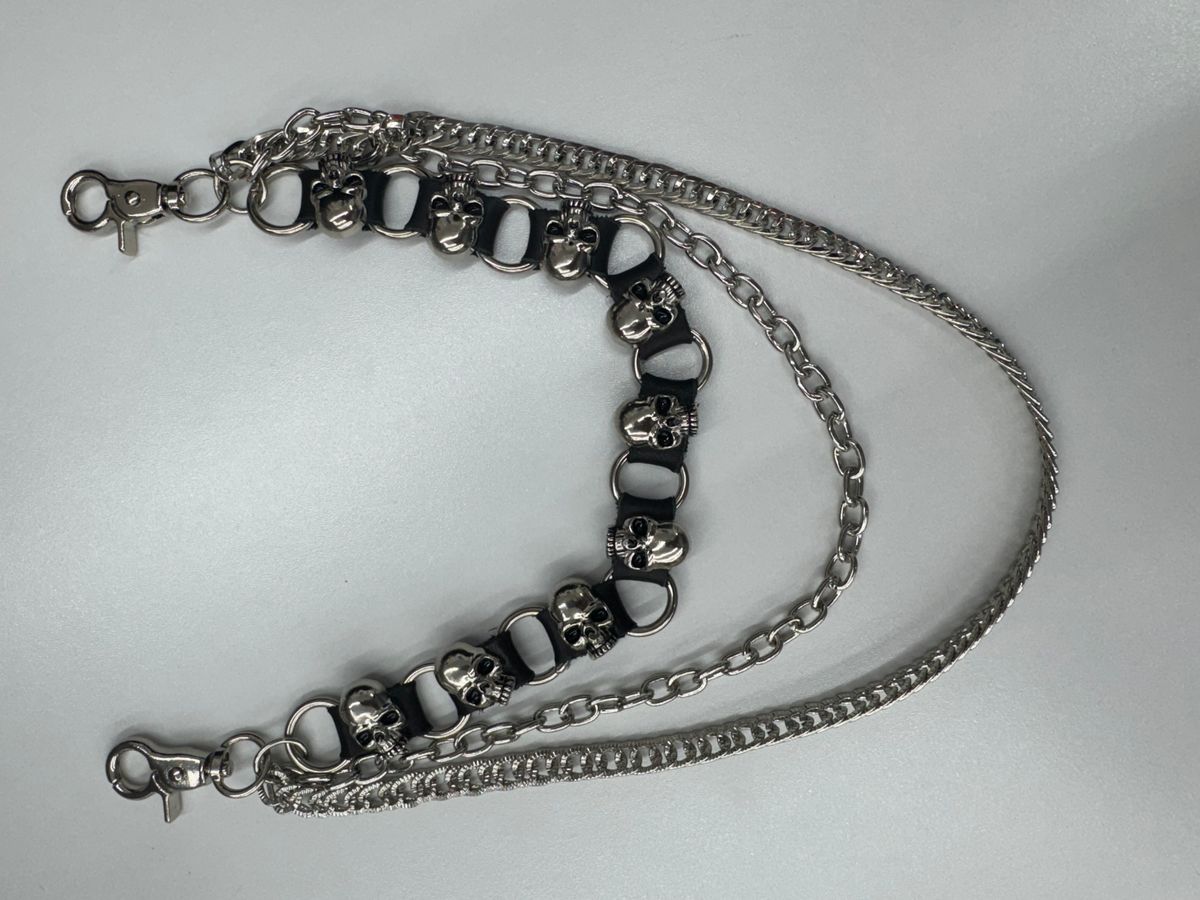 DRUNZ SKELETON METAL WALLET CHAIN