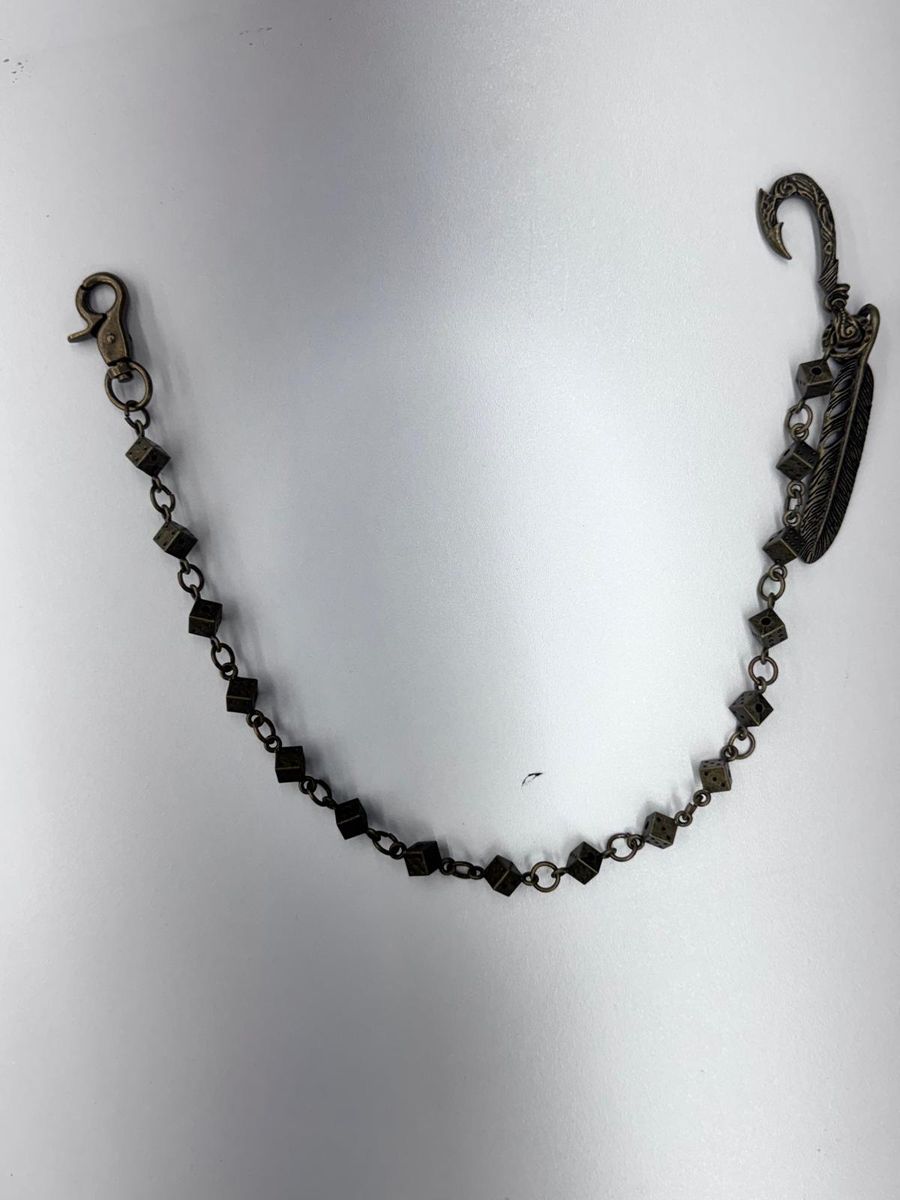 DRUNZ GOLD DICE WALLET CHAIN