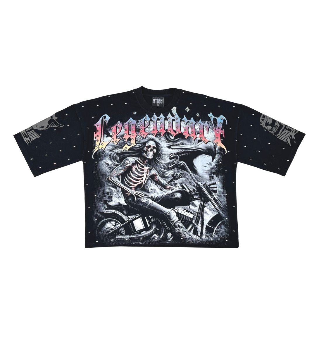 Stray Legendary 3/4 sleeve tee (Black)