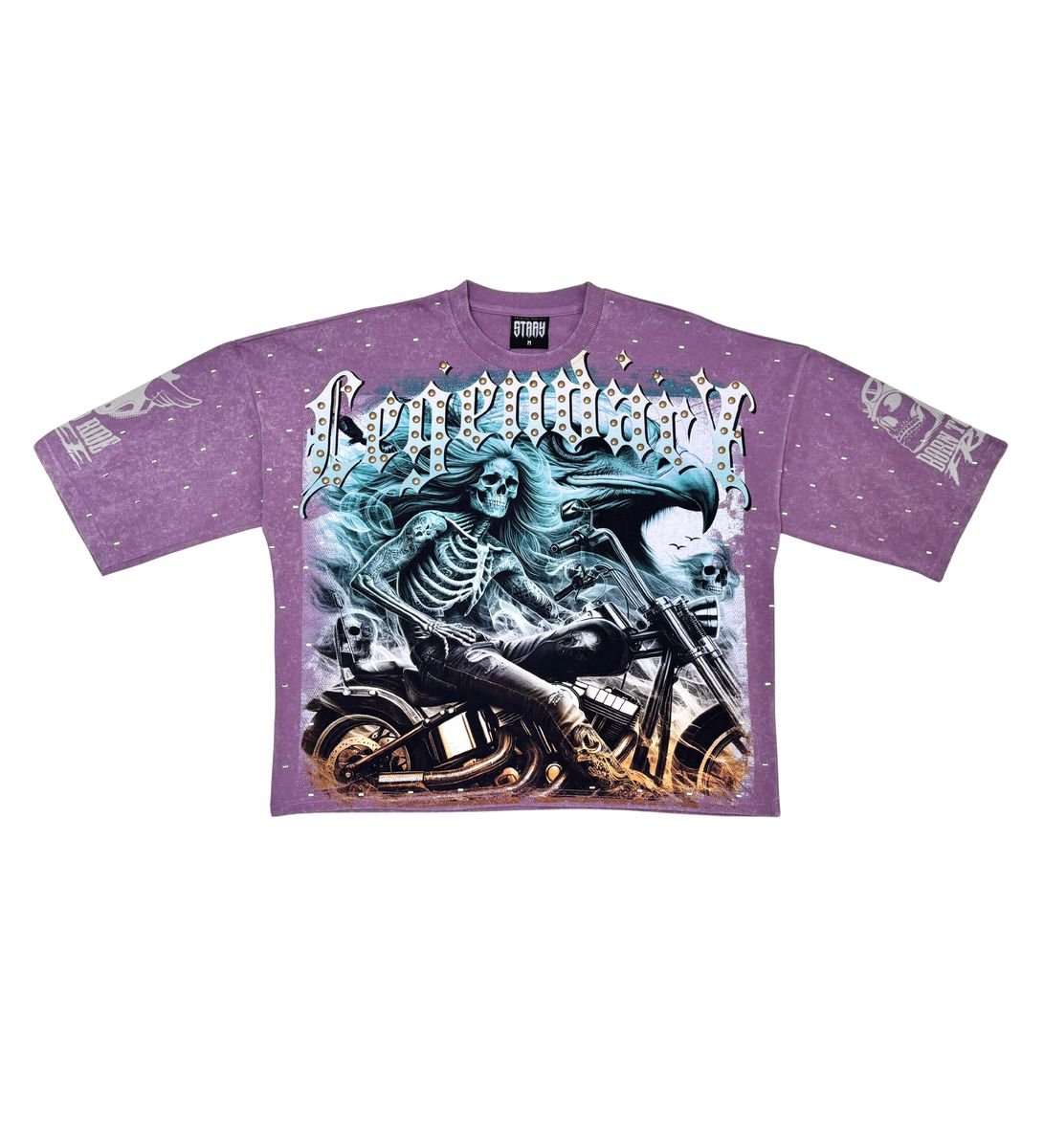 Stray Legendary 3/4 sleeve tee (Purple)