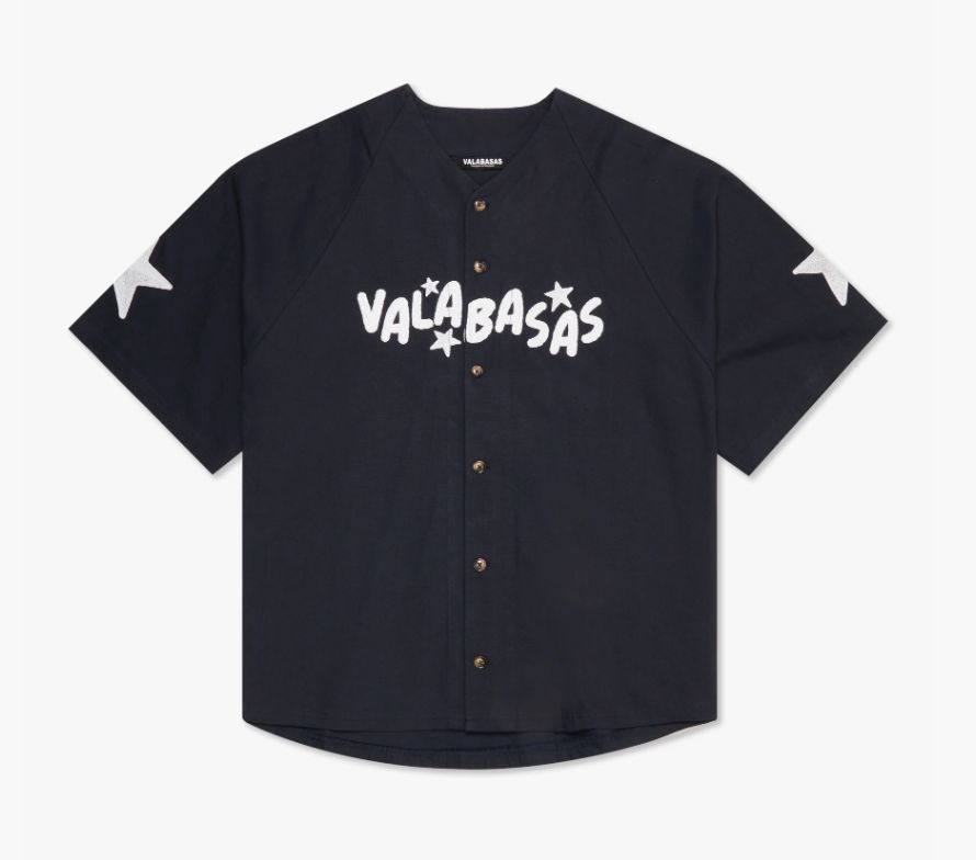 Valabasas "CLOVER" BLUE BUTTON DOWN SHIRT