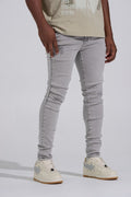 PHEELINGS "SILVER SCREEN" SKINNY DENIM (LIGHT GREY)