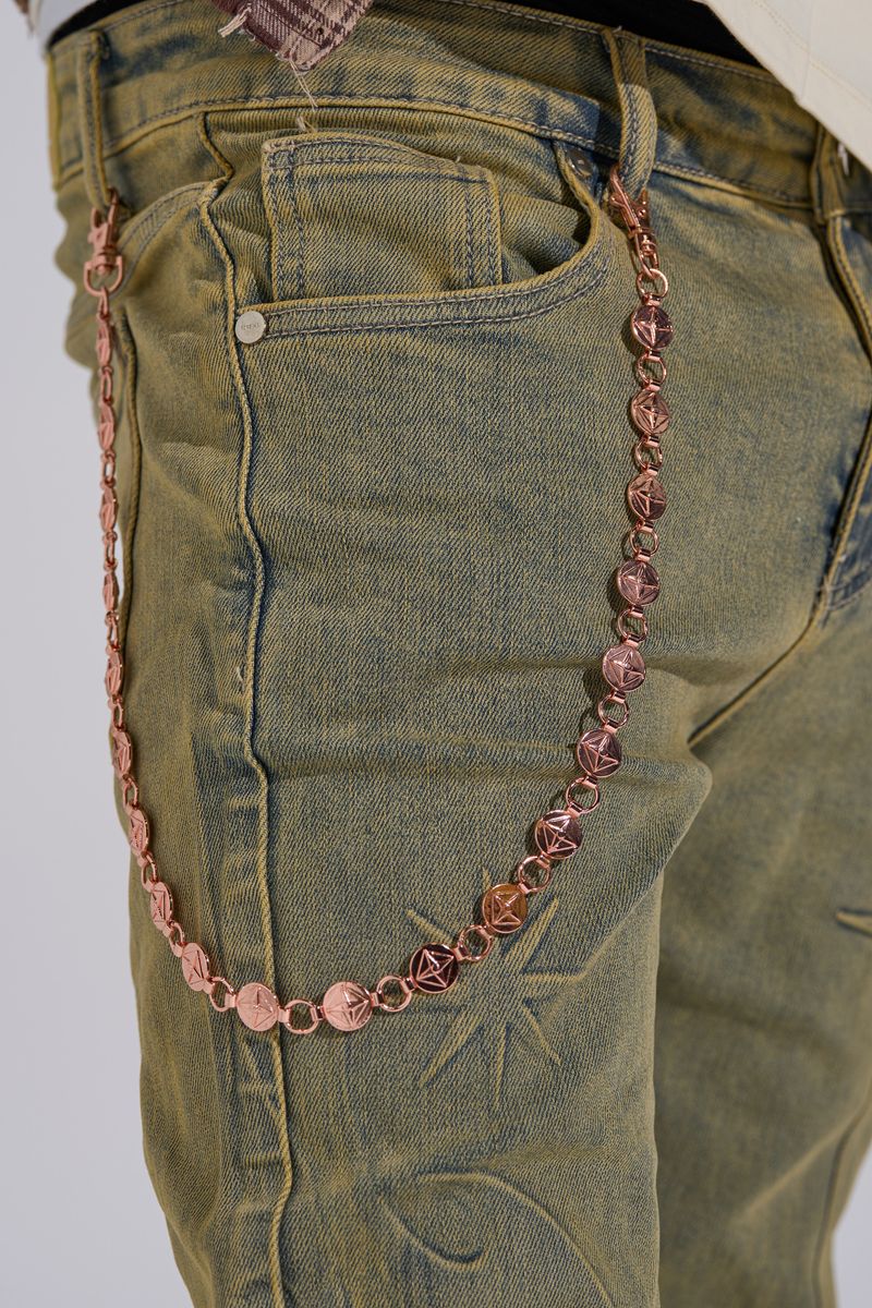 PHEELINGS "DESTINED TO BE" WALLET CHAIN (ROSE GOLD)