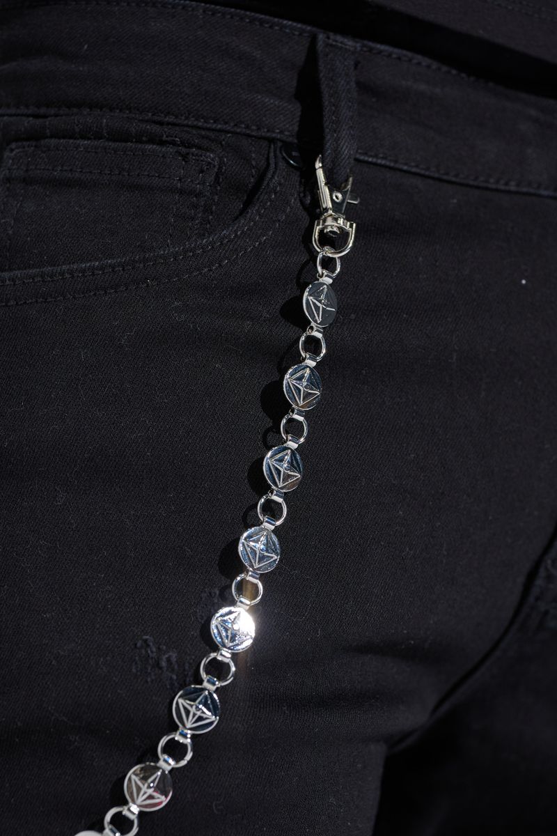 PHEELINGS "DESTINED TO BE" WALLET CHAIN (SILVER)