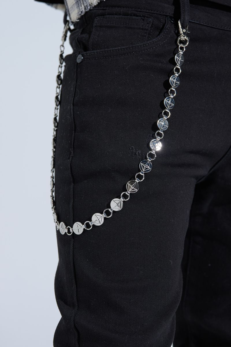 PHEELINGS "DESTINED TO BE" WALLET CHAIN (SILVER)