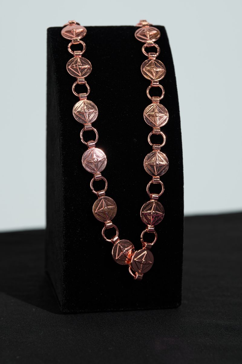 PHEELINGS "DESTINED TO BE" WALLET CHAIN (ROSE GOLD)