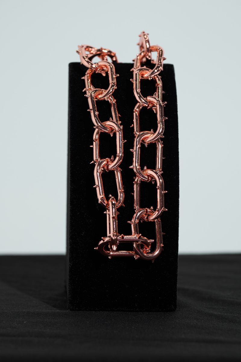 PHEELINGS "UNTOUCHABLE" WALLET CHAIN (ROSE GOLD)