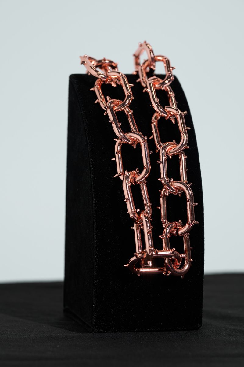 PHEELINGS "UNTOUCHABLE" WALLET CHAIN (ROSE GOLD)