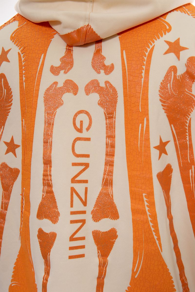 Gunzinii french terry hoodie (Off White)