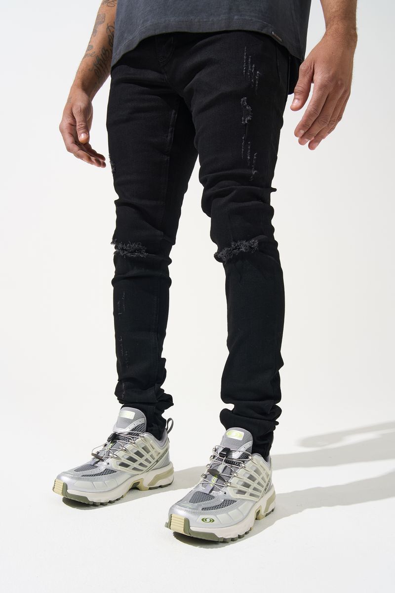 SERENEDE Midnight Black Jeans