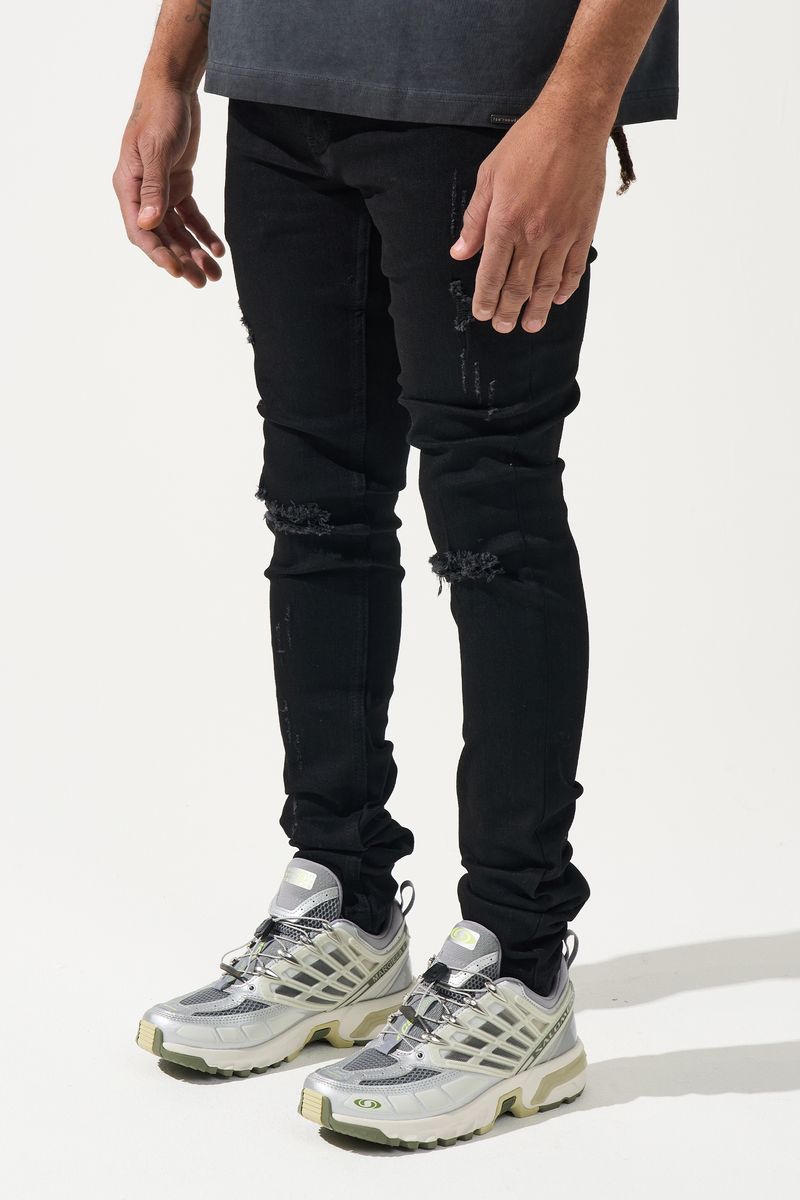 SERENEDE Midnight Black Jeans