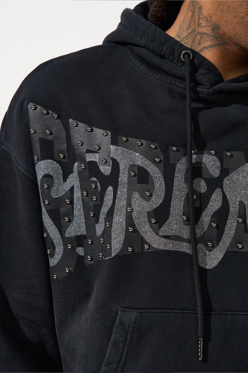 SERENEDE MIRROR Black Hoodie