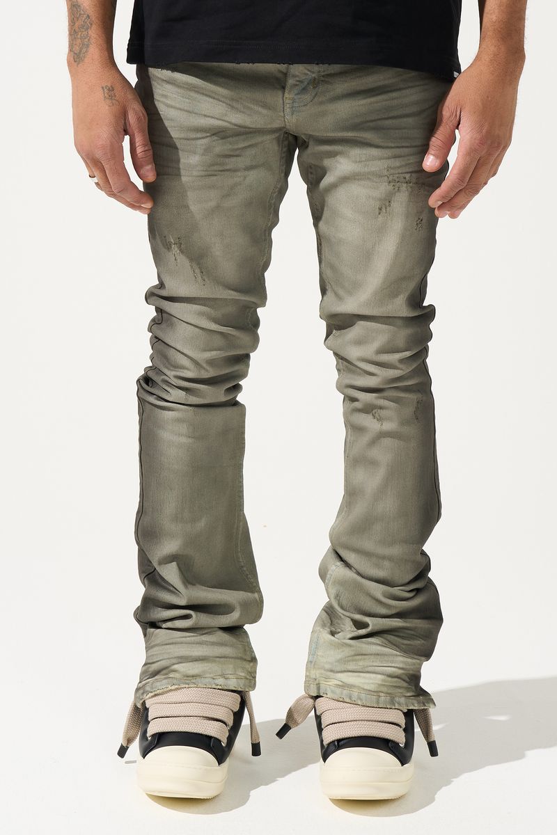 SERENEDE ZINC Stacked Jeans