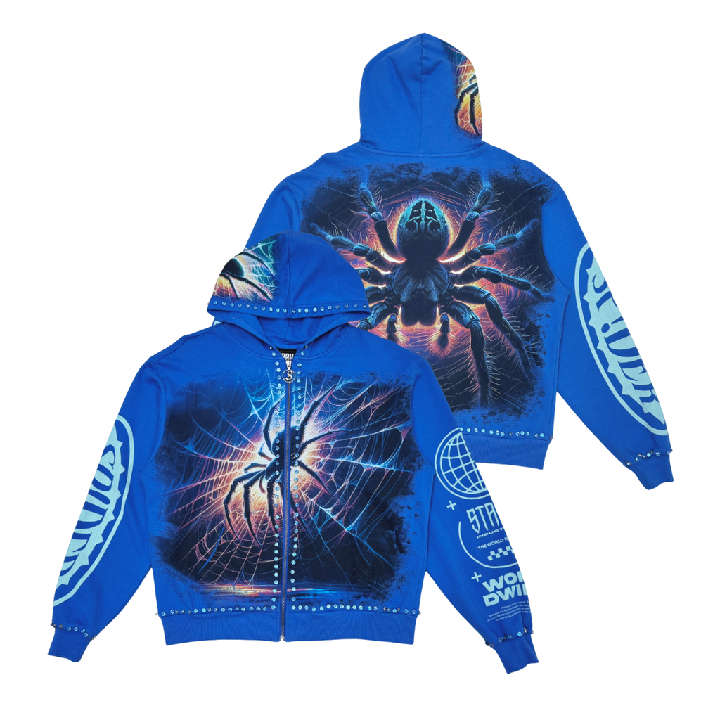 Stray full-zip hoodie (Royal Blue)