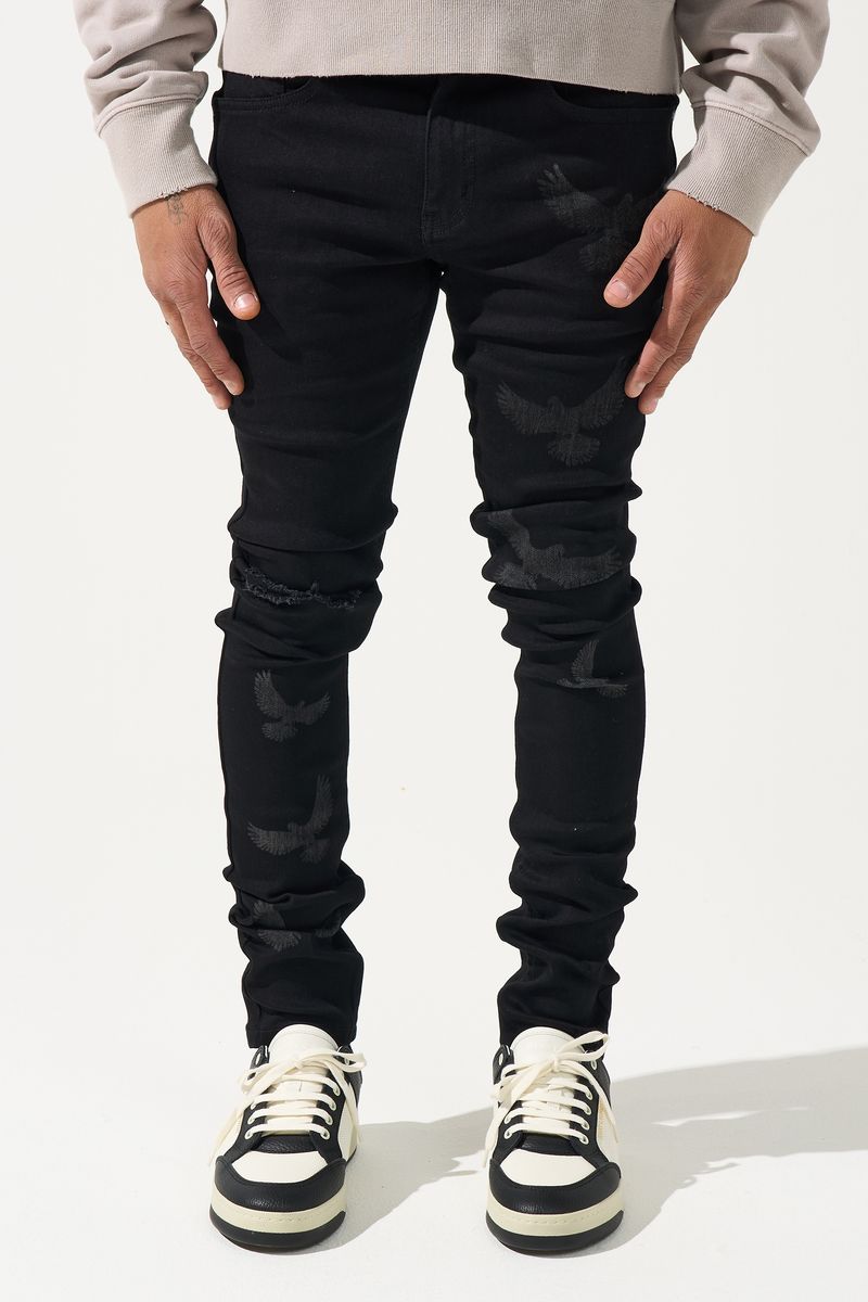SERENEDE PEACE Black Jeans