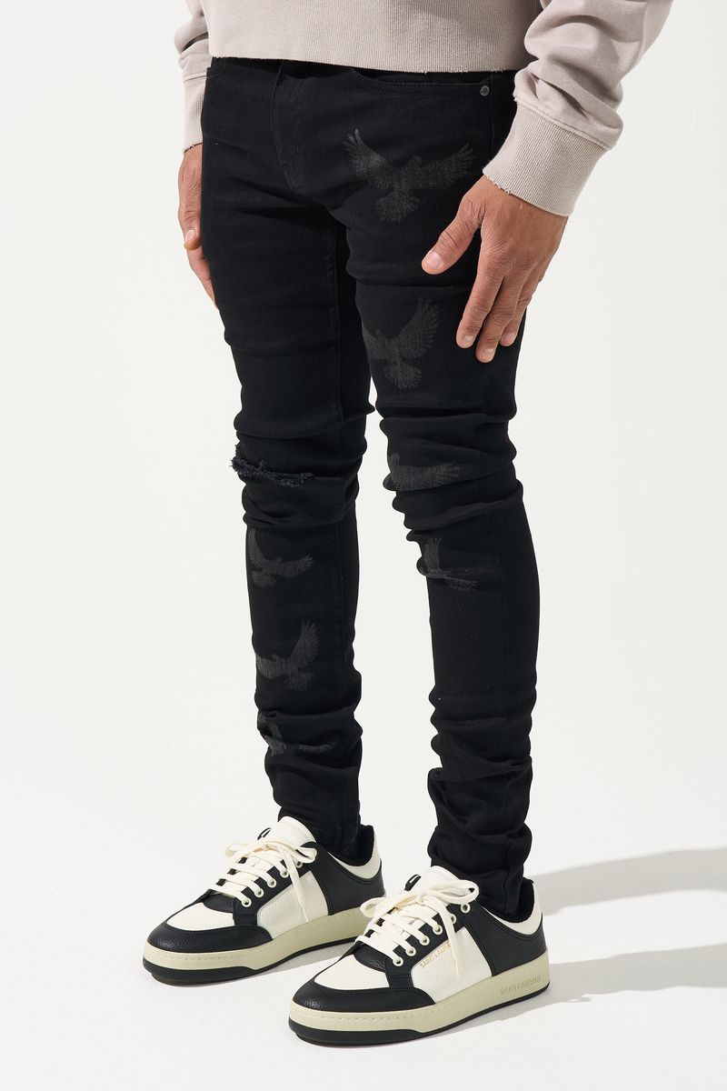 SERENEDE PEACE Black Jeans