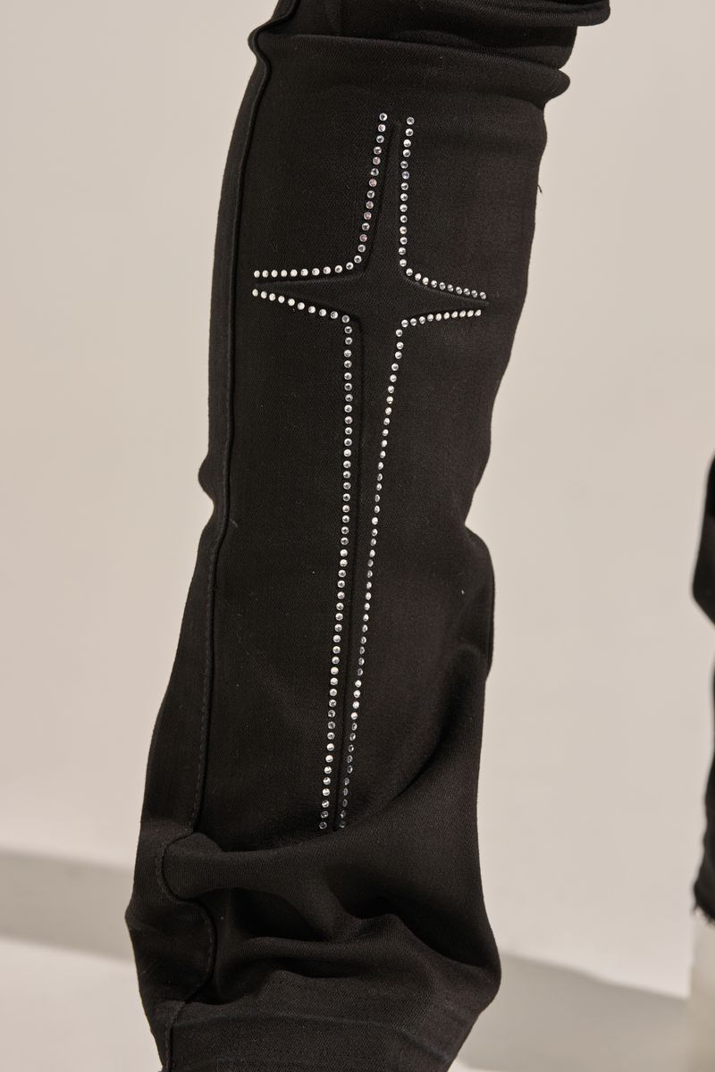 PHEELINGS "ARISE" STACK DENIM (BLACK)