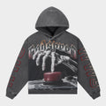 GODSPEED Code Red Hoodie (Grey wash)