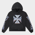 GODSPEED Chrome MOTTO Hoodie (Black wash)