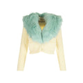 White Wool Cardigan