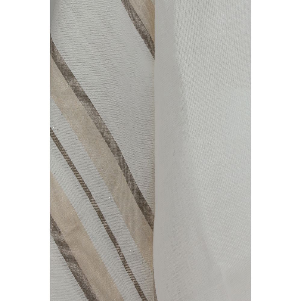 Beige Linen Poncho