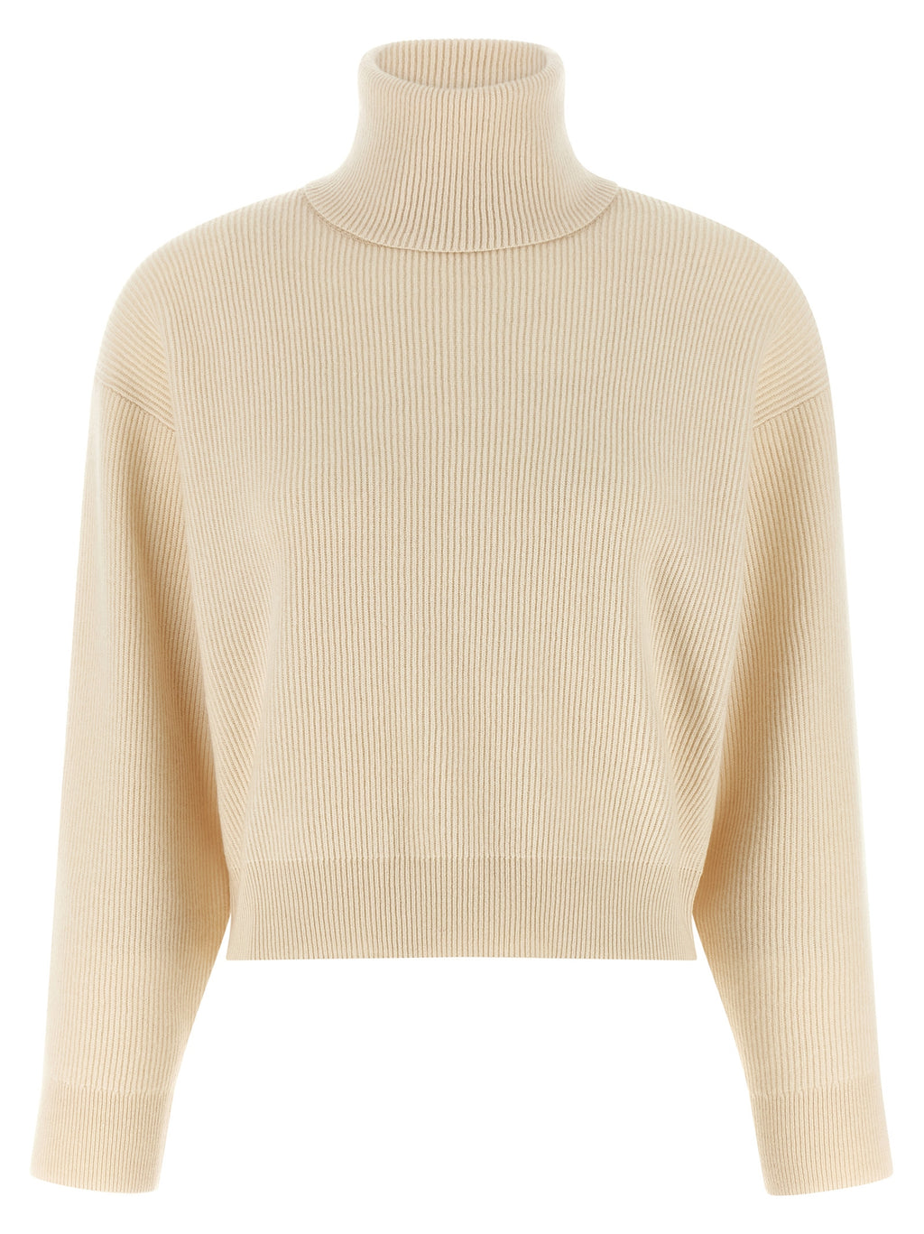 White Virgin Wool Cardigan