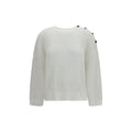White Cotton Sweatshirt