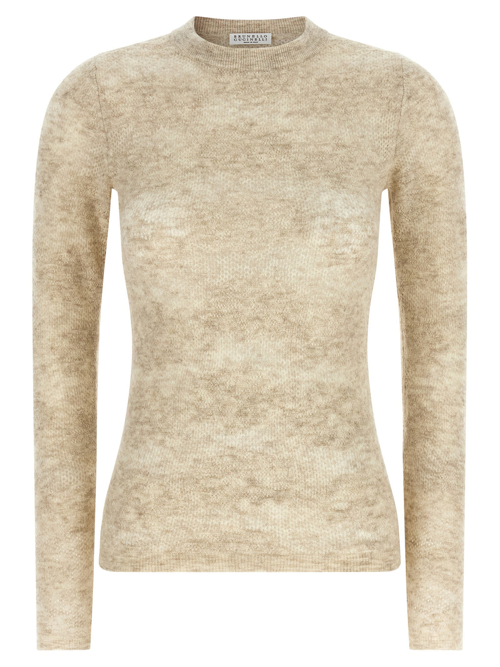 Beige Silk Cardigan