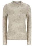 Beige Nylon Cardigan