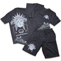 Retro Label REBORN Shorts and Shirt Set (Retro  4 Retro Wet Cement)