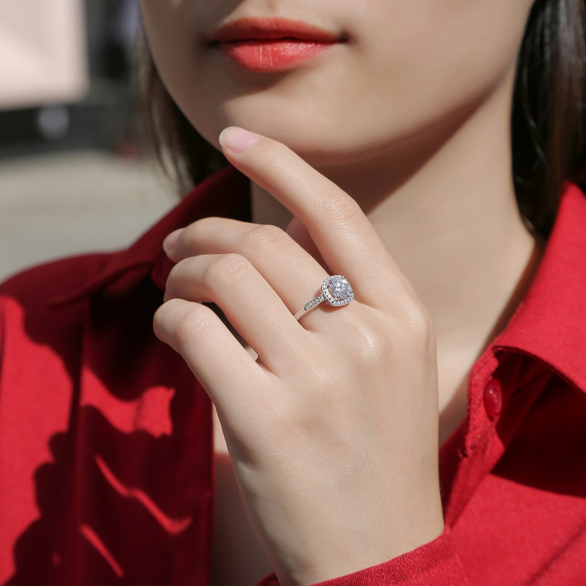 Rock Candy Halo Ring
