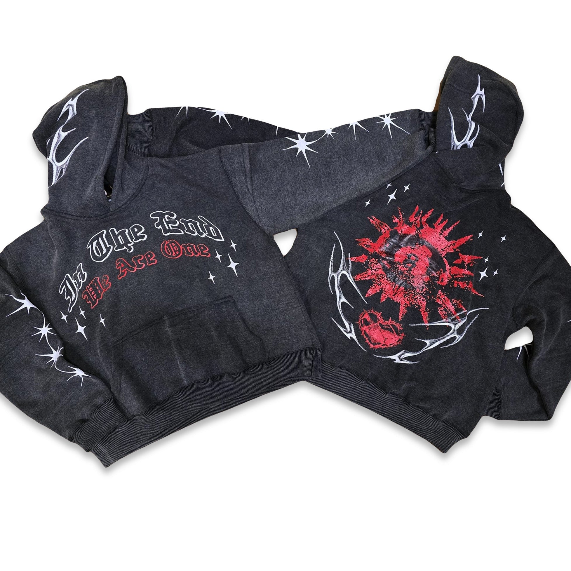 RETRO LABEL We are One HOODIE (RETRO 1 High OG Black Toe Reimagined)