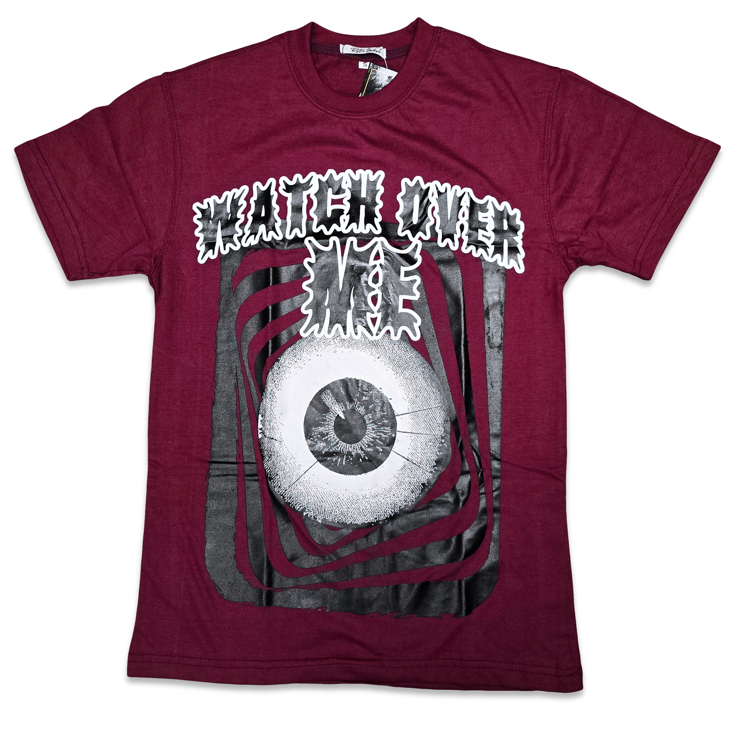 RETRO LABEL WATCH OVER ME SHIRT (Retro Air Jordan 1 Retro High OG Team Red)