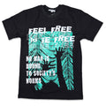 RETRO LABEL FEEL FREE SHIRT (Retro Air Jordan 1 Retro High OG GREEN GLOW)