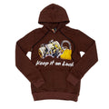 Retro Label Keep it on Lock Hoodie (Retro 1 Dark Mocha)