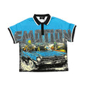 MIXED EMOTIONS Road Rage Button up (Blue)