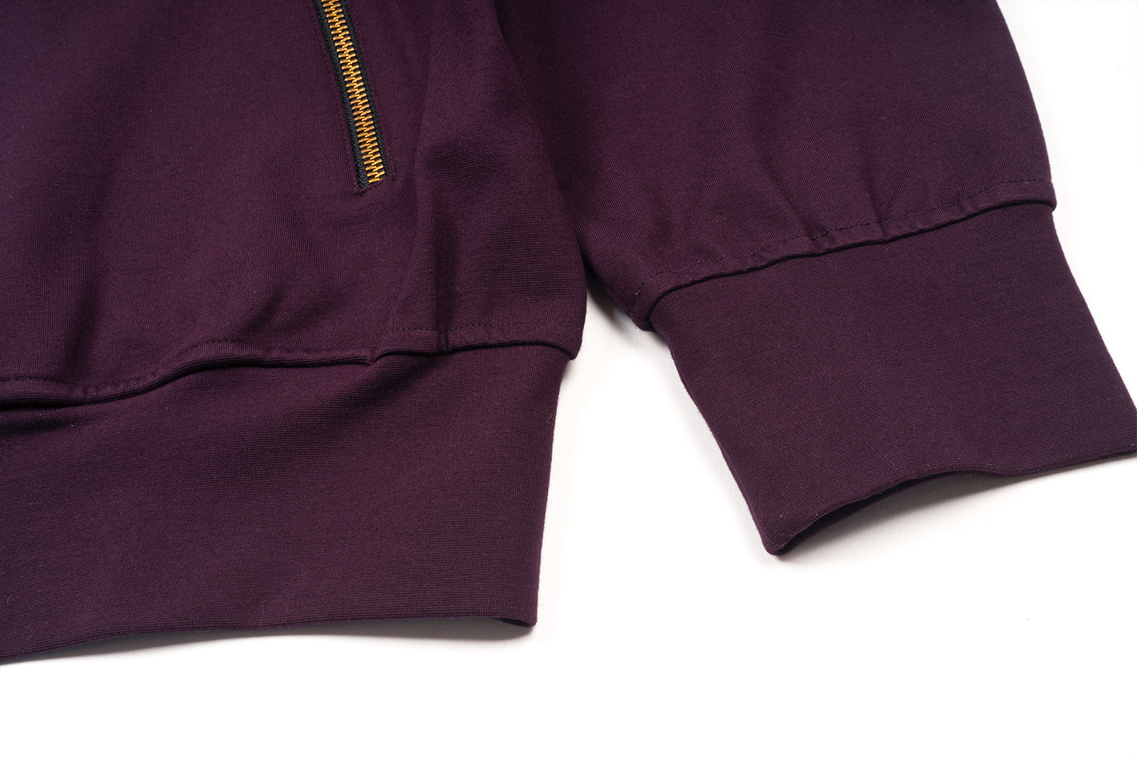 ALPHA STYLE APPLIQUE CAMDEN ZIP UP JACKET (PUR)