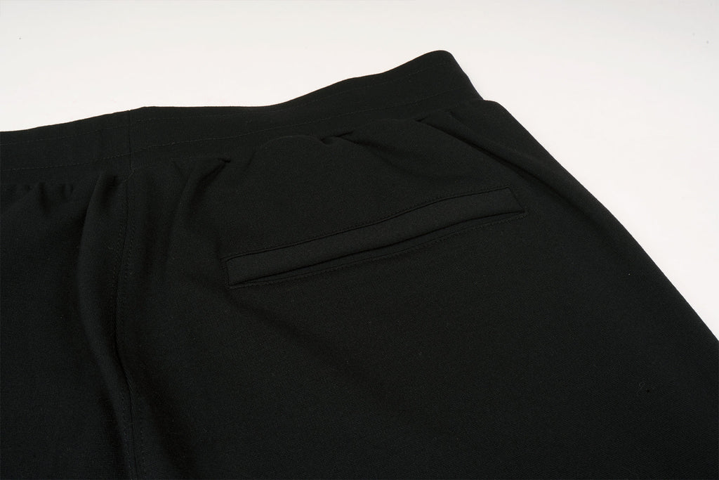 ALPHA STYLE APPLIQUE HARLEY PANTS (BLACK)