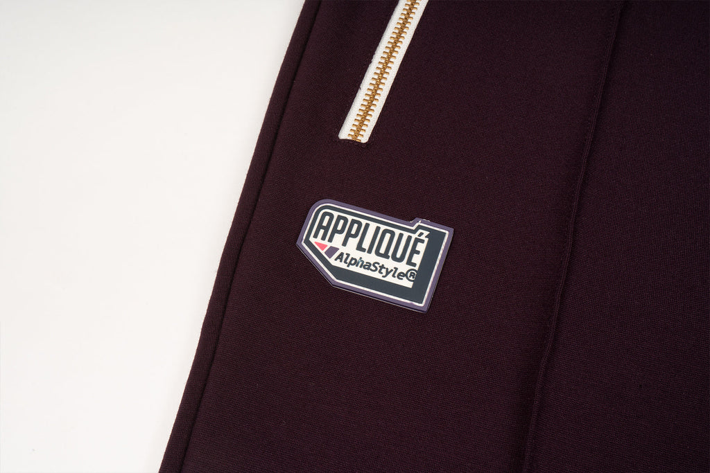 ALPHA STYLE APPLIQUE HARLEY PANTS (PUR)