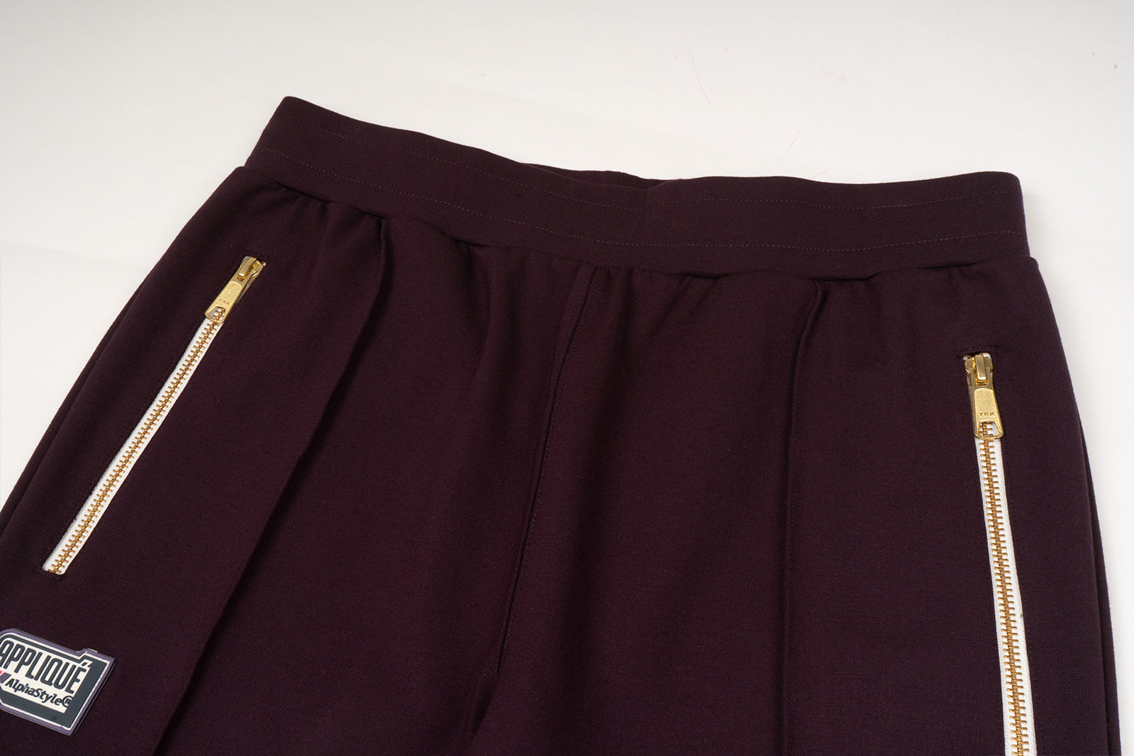 ALPHA STYLE APPLIQUE HARLEY PANTS (PUR)