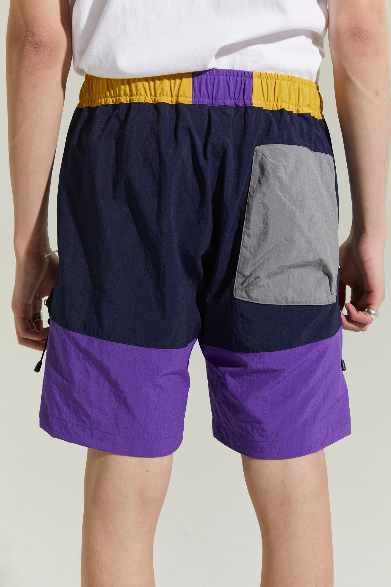 Alpha Style Ryder Hiking Shorts (Navy/ Multi)