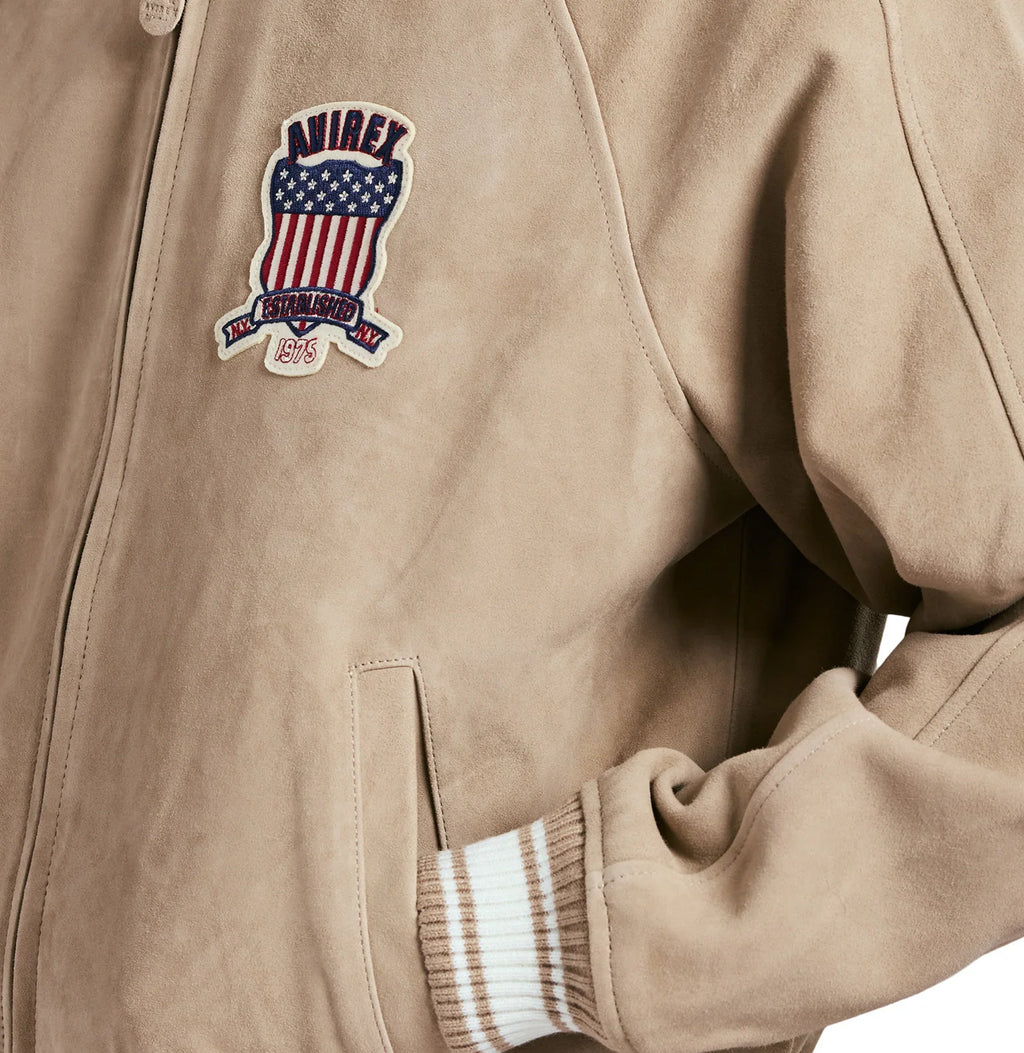 Avirex LIMITED EDITION SUEDE ICON JACKET