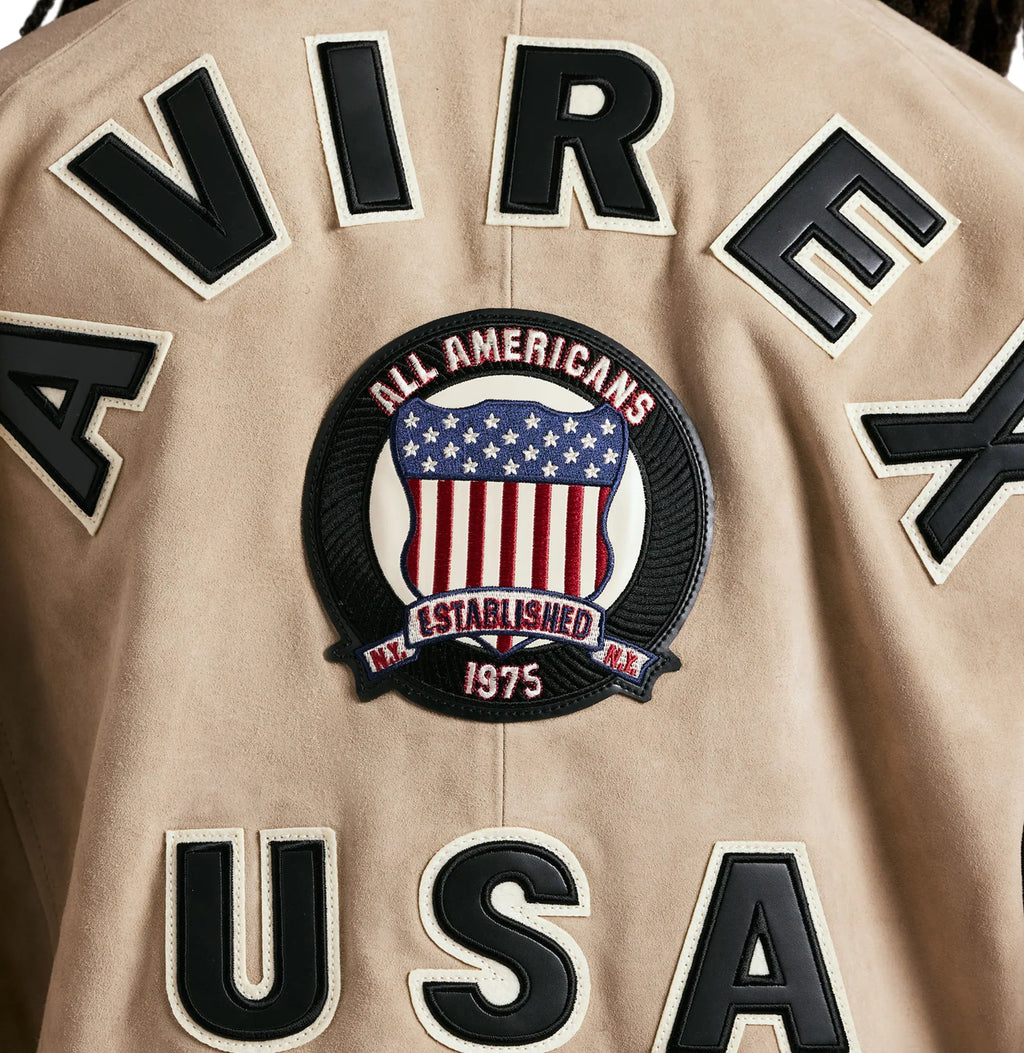Avirex LIMITED EDITION SUEDE ICON JACKET