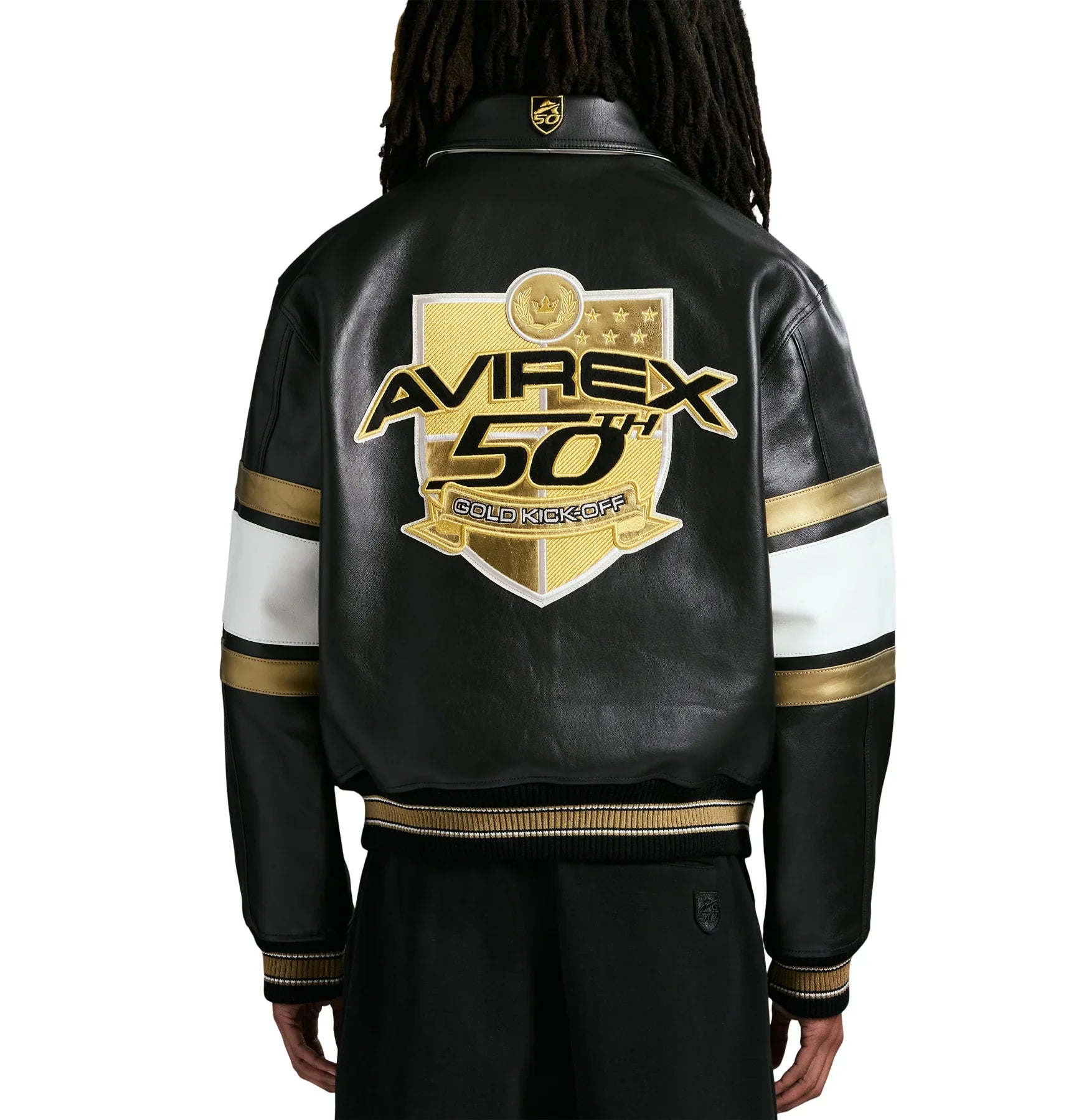Avirex 50TH ANNIVERSARY JACKET (Black/Gold)