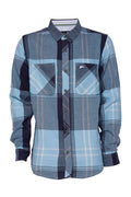 A TIZIANO Erick | Yarn Dyed Plaid Shirt (CORY BLUE)