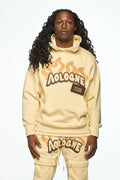 AOLOGNE LEAVE ME AOLOGNE CREAM HOODIE (CREAM)