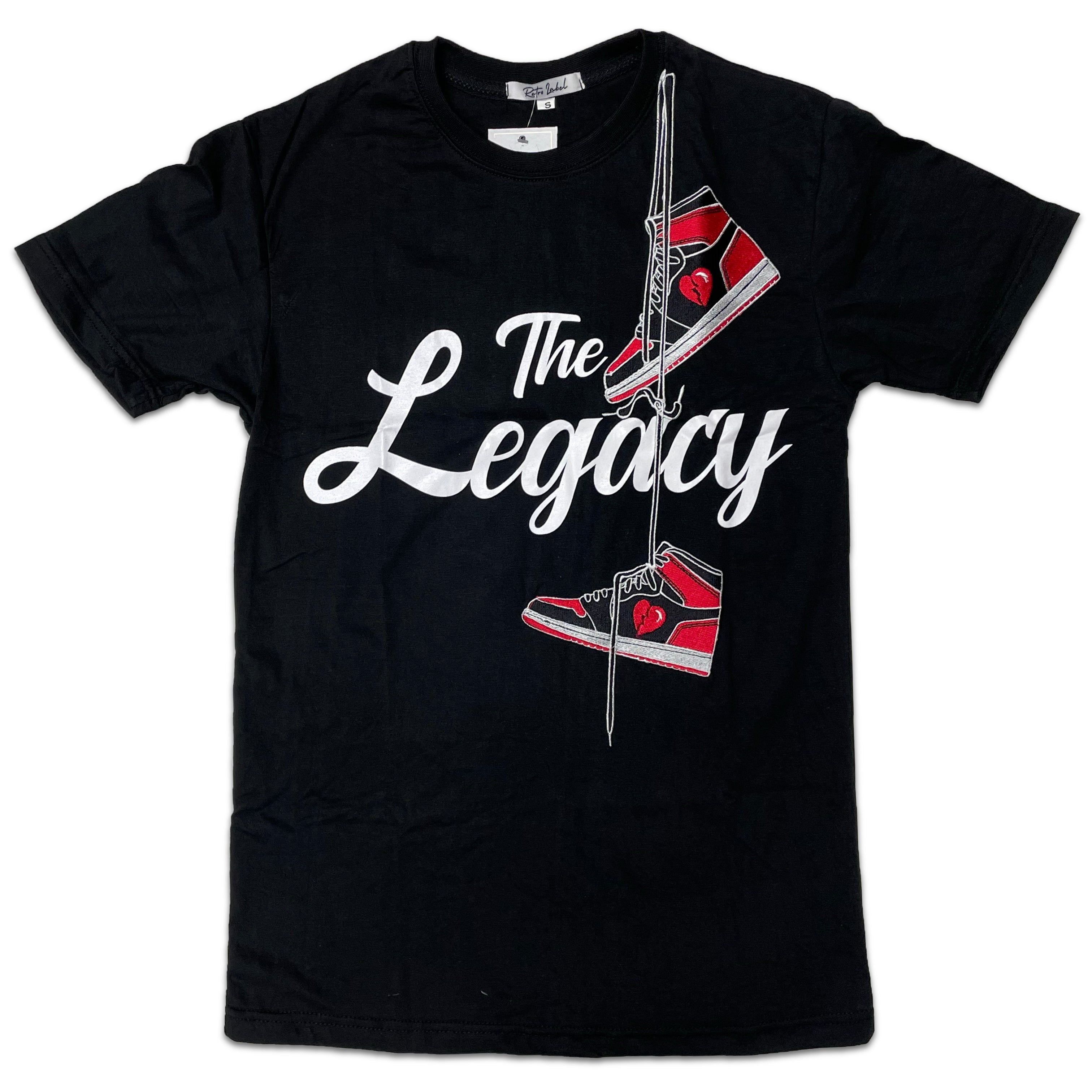 RETRO LABEL LEGACY SHIRT (RETRO 1 BRED PATENT)