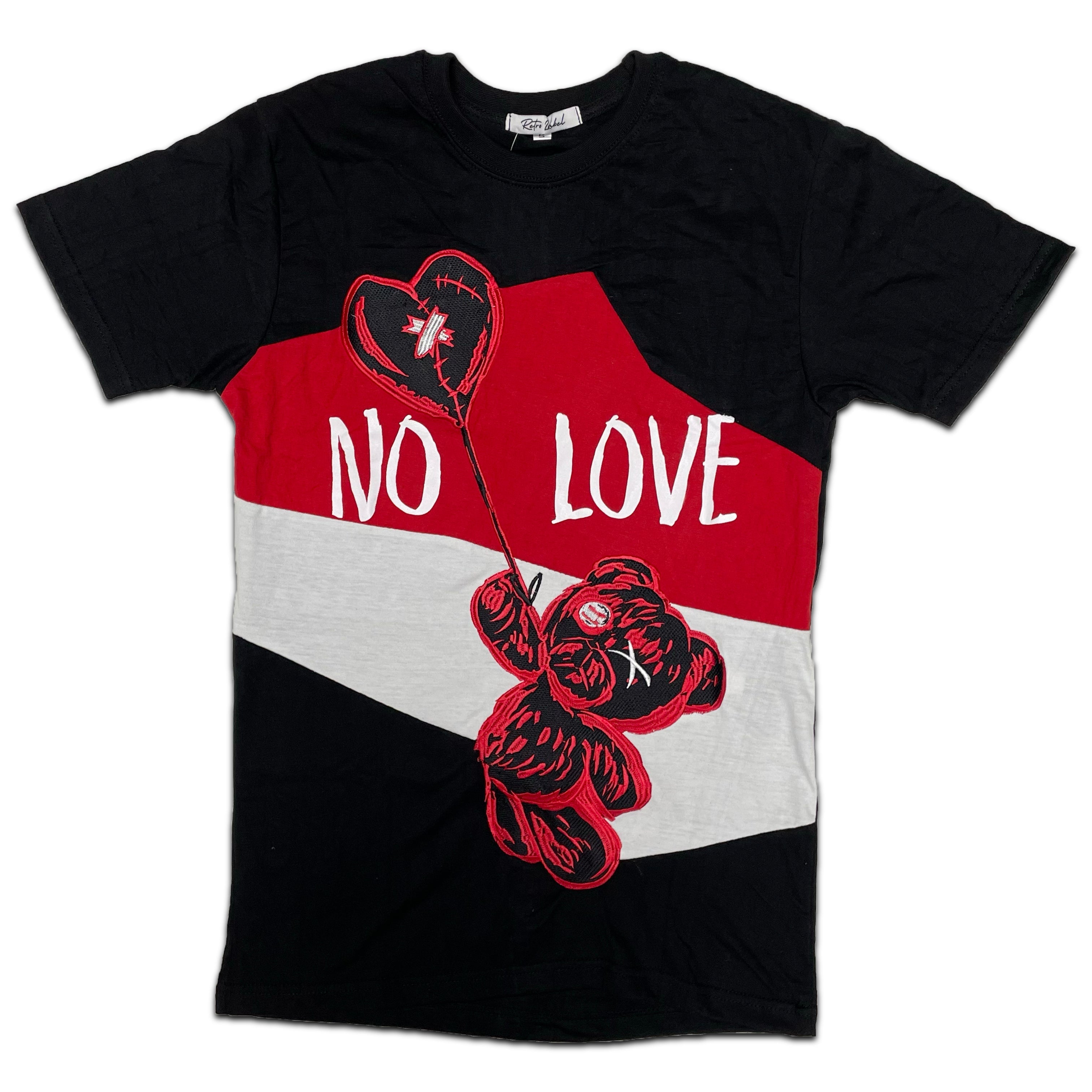 RETRO LABEL NO LOVE SHIRT (RETRO 1 BRED PATENT)