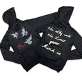 RETRO LABEL GO BEYOND HOODIE (Retro 2 Black Cement)